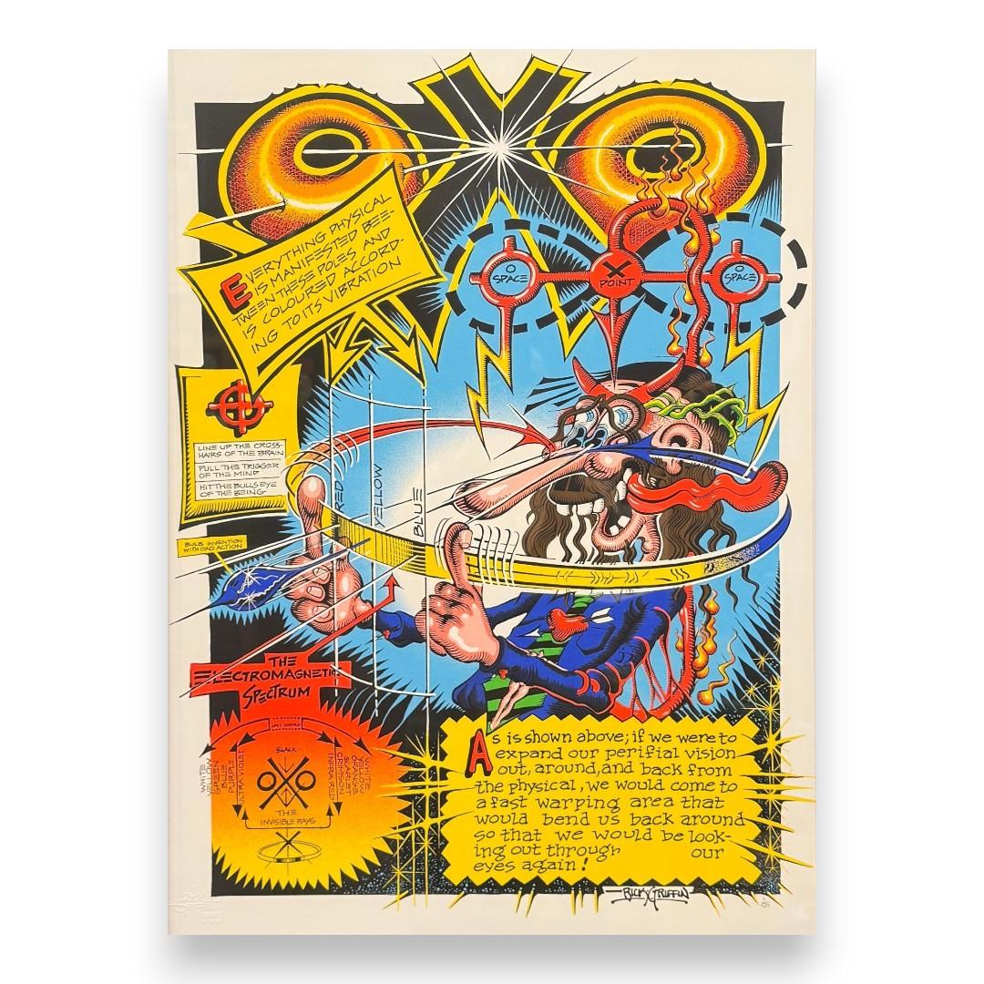 Rick Griffin 作品集　限定3000部 Full Spectrum OXO Fine Art Prints by Rick Griffin (Bundle of 3