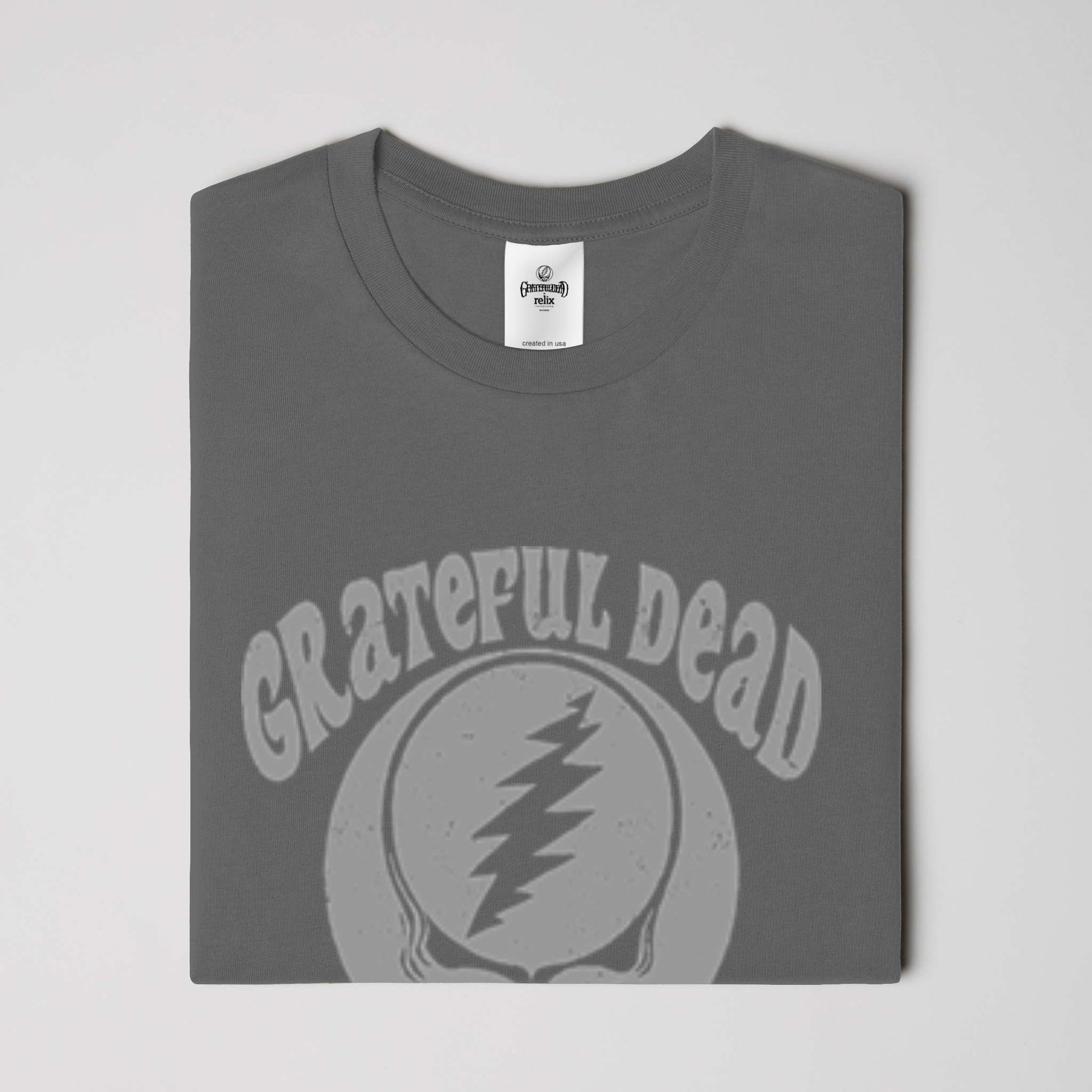 GD 1974 STEALIE GREY ON GRAPHITE 1717 v2 with label