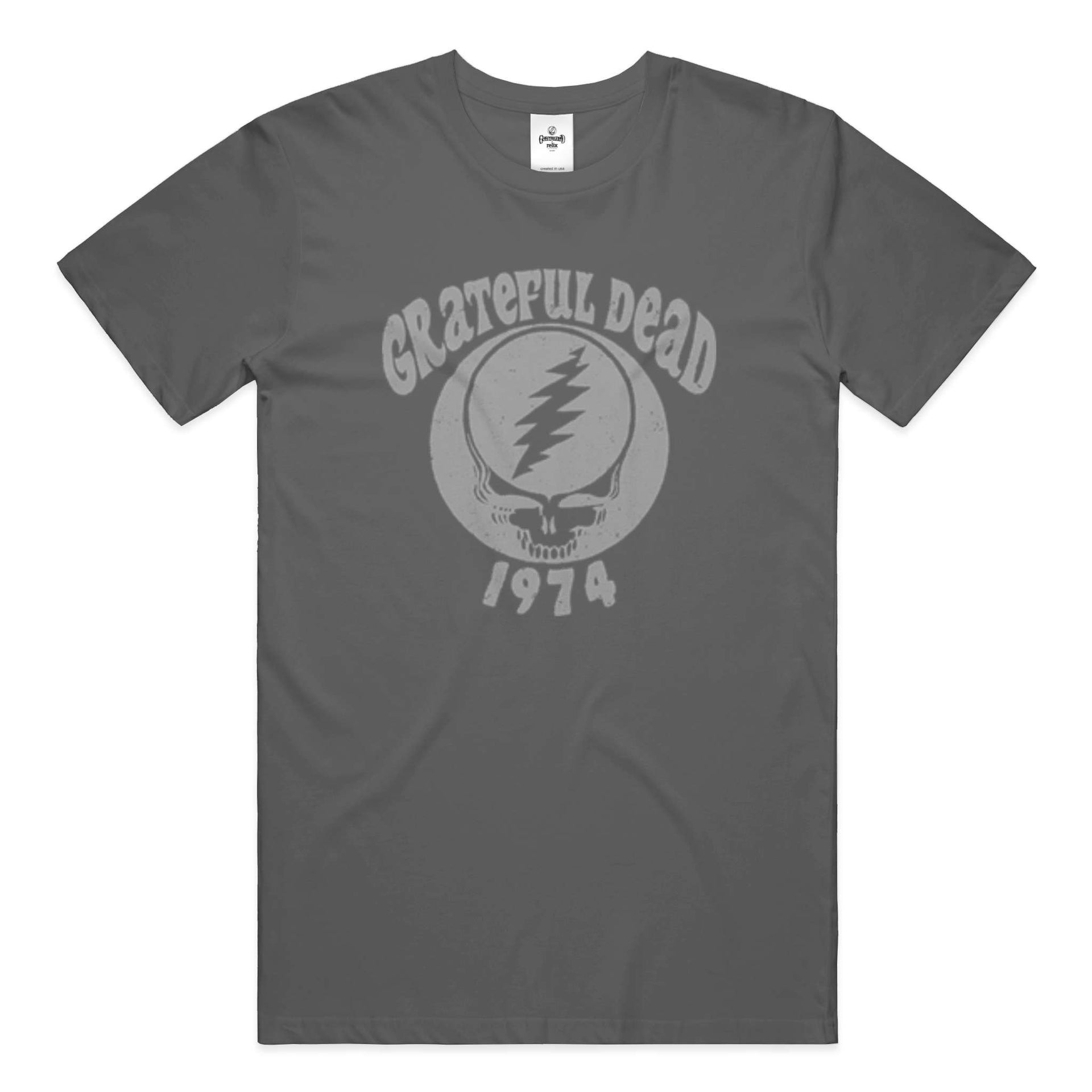 GD 1974 STEALIE GREY ON GRAPHITE 1717 v2 with label
