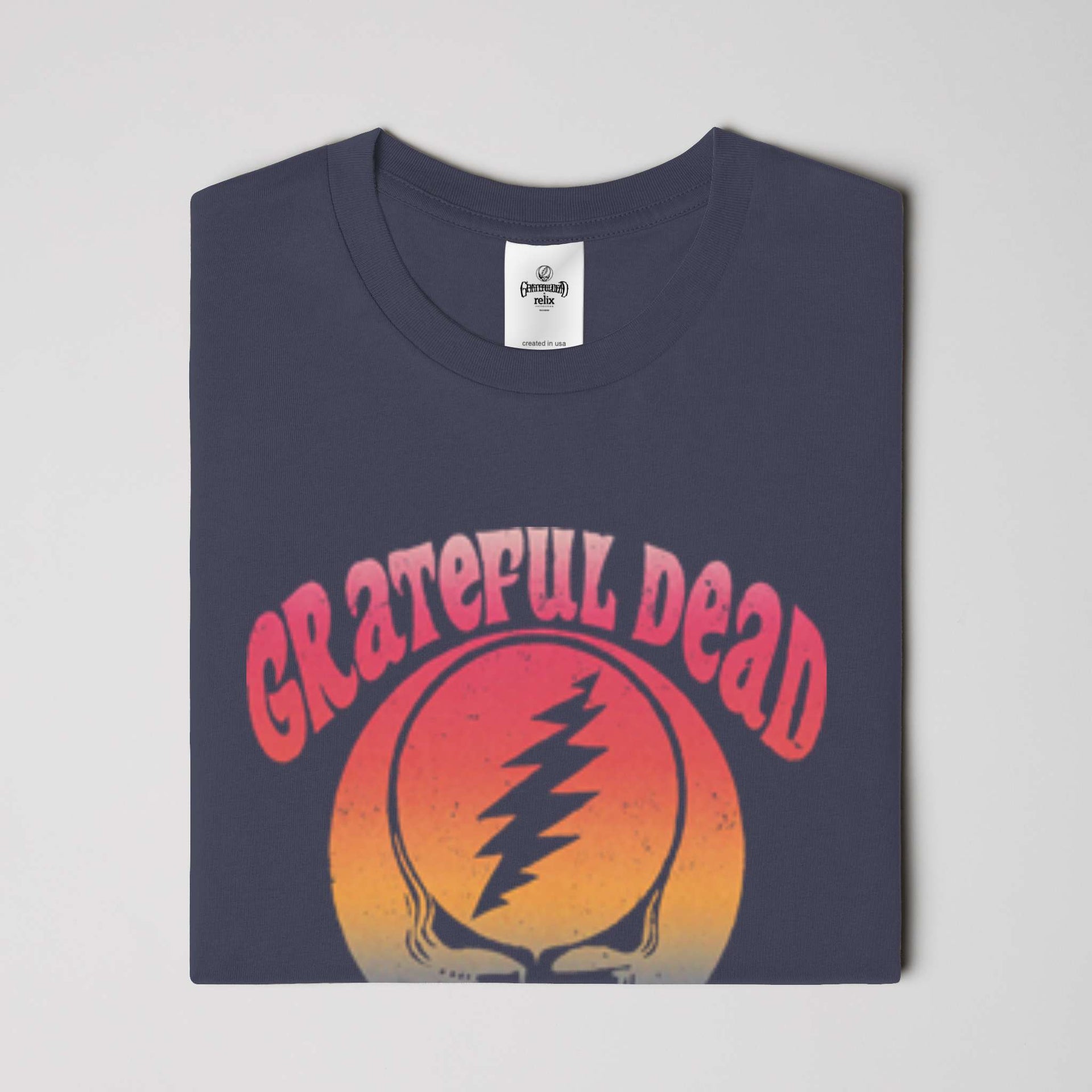 GD 1974 STEALIE NAVY 1717 GRADIENT V2 WITH LABELS