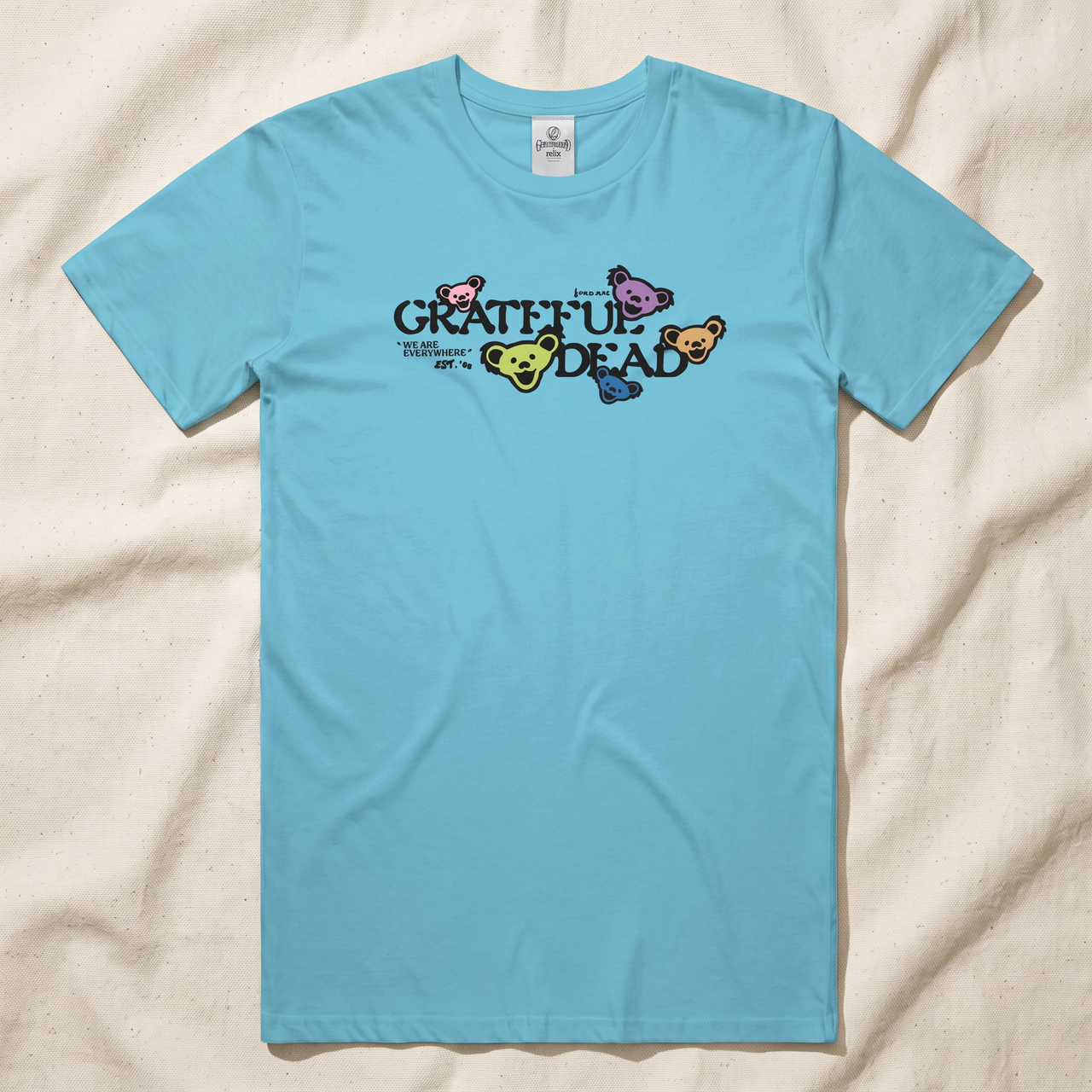 Grateful Dead Est. '65 Palo Alto Tee - Lagoon Blue