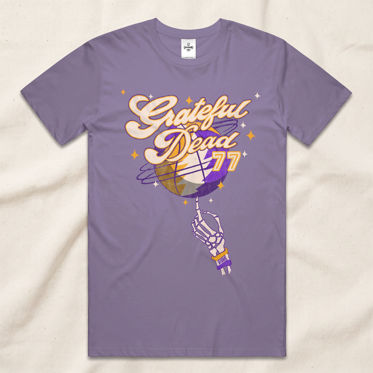 Grateful Dead '77 Basketball Tee - Grape