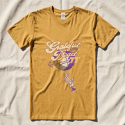 '77 Basketball T-Shirt in Mustard — Officially licensed Grateful Dead T-Shirt from Relix