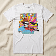 Fiddler T-Shirt in White — Officially licensed Grateful Dead T-Shirt from Relix