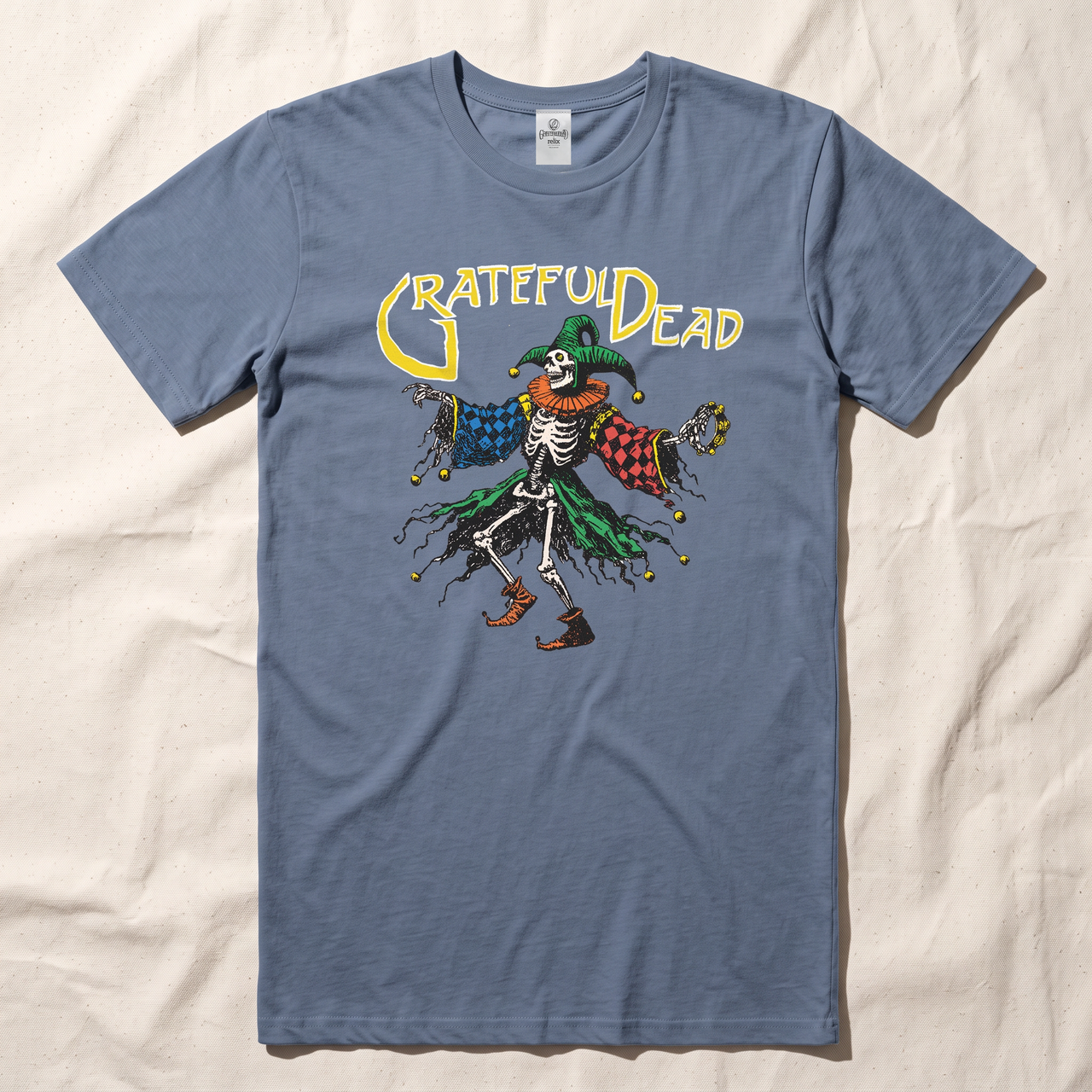 Grateful Dead Rainbow Jester Tee - Blue