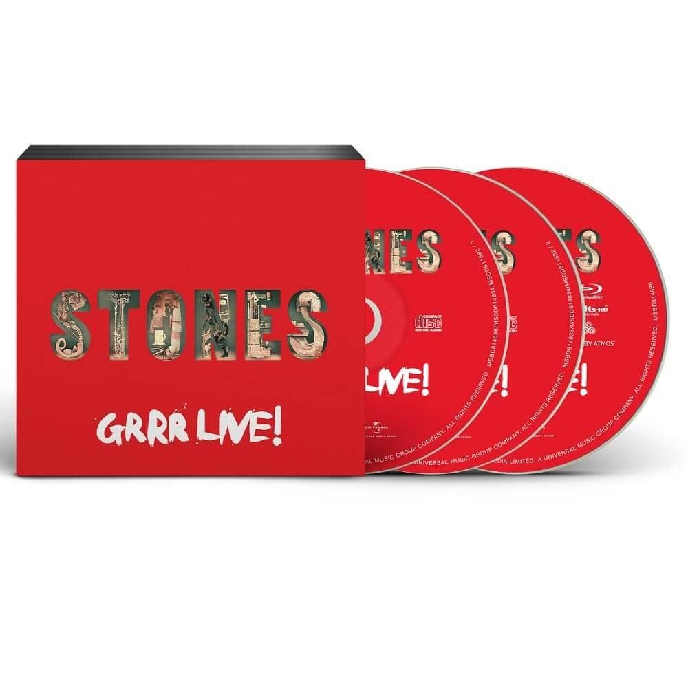 The Rolling Stones – GRRR Live! (2-CD) - Front