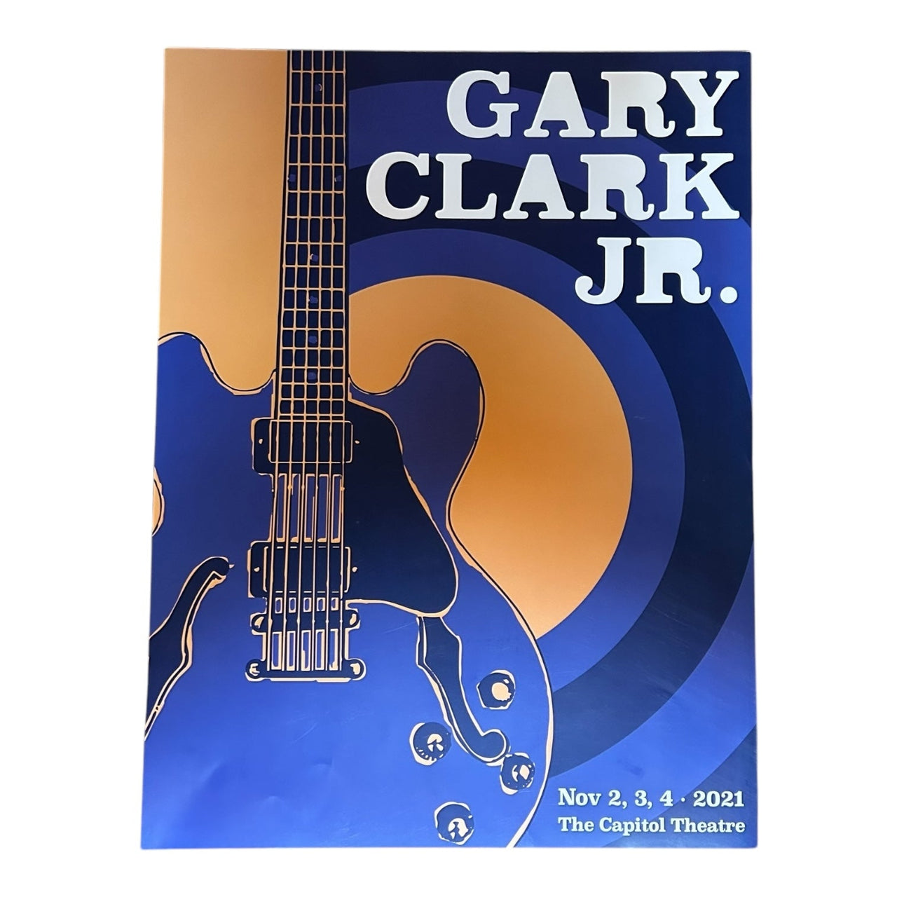 Gary Clark Jr. at The Capitol Theatre Poster (November 2-4, 2021)