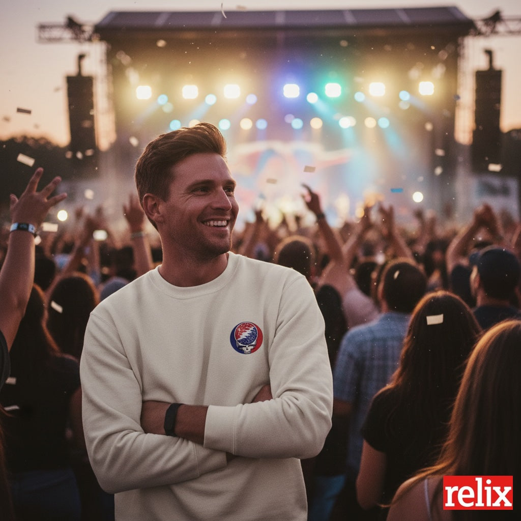 Phil Lesh & Friends | Circle Stealie Crewneck Sweatshirt