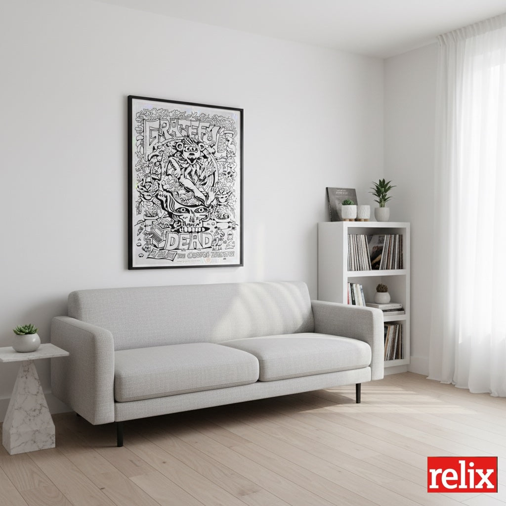 Grateful Dead (2/21/1971) Keyline Foil Edition Poster by Killer Acid