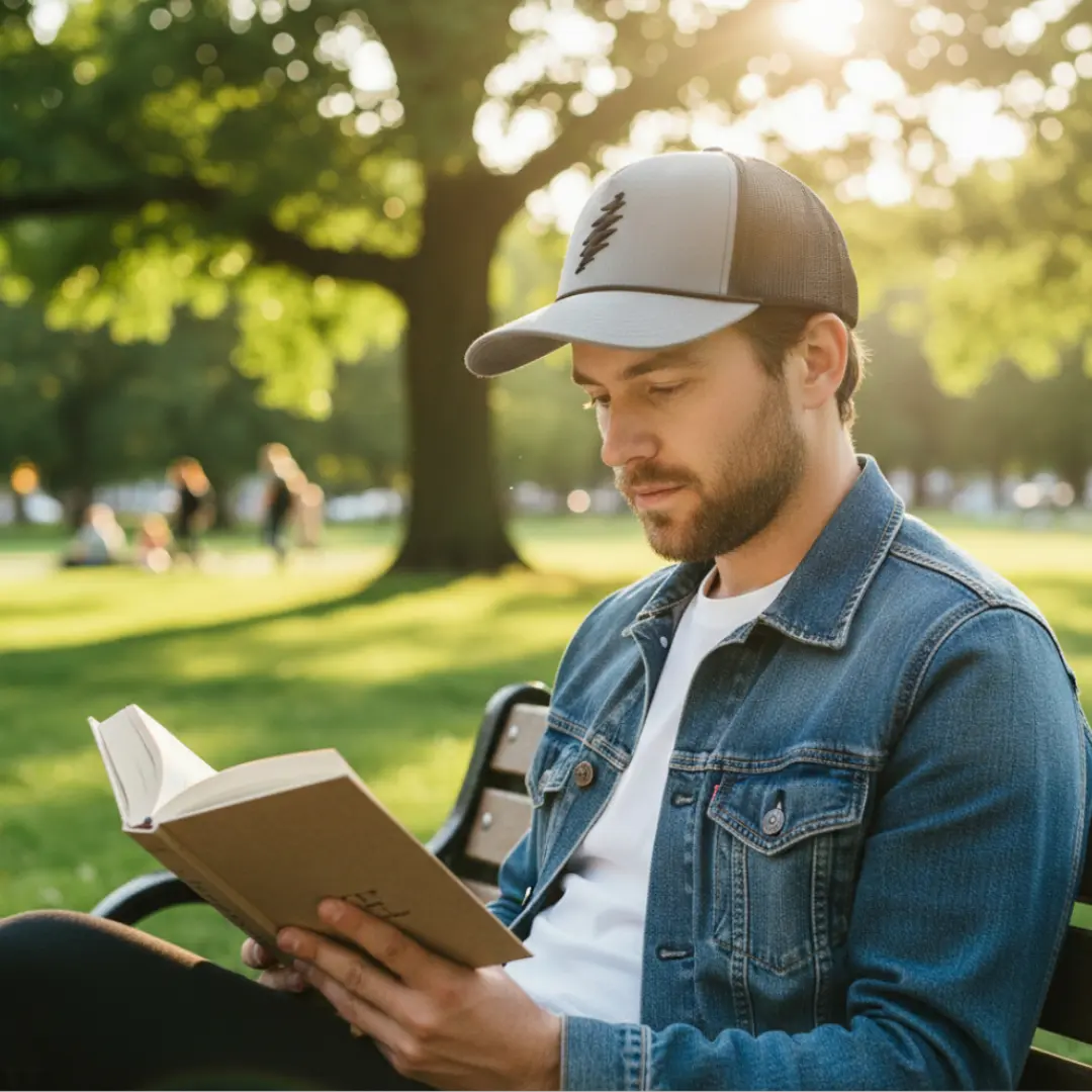 Phil Lesh & Friends | Gray 3D Bolt Trucker Hat DGE/Rhino