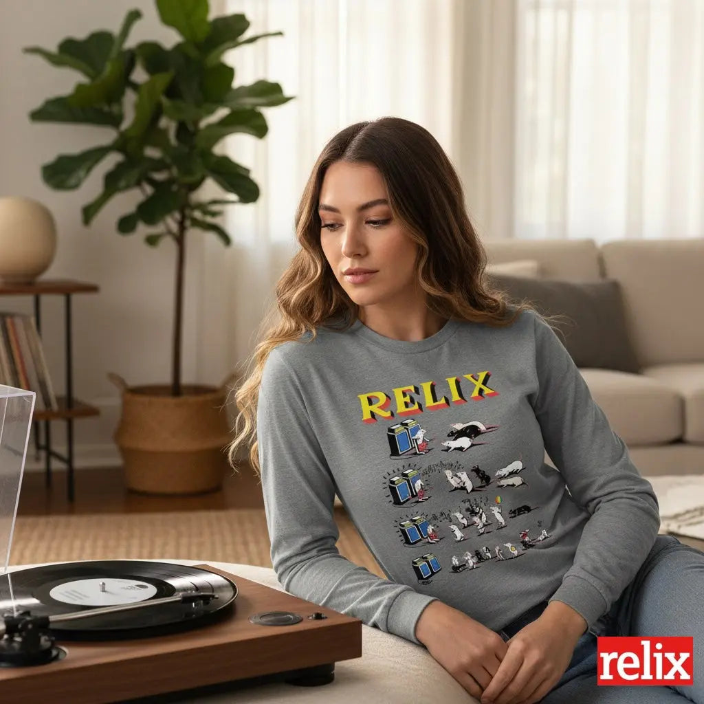 Jim Pollock "Pied Piper" Long-Sleeve T-Shirt relix.shop Shirt {{Shop name}}