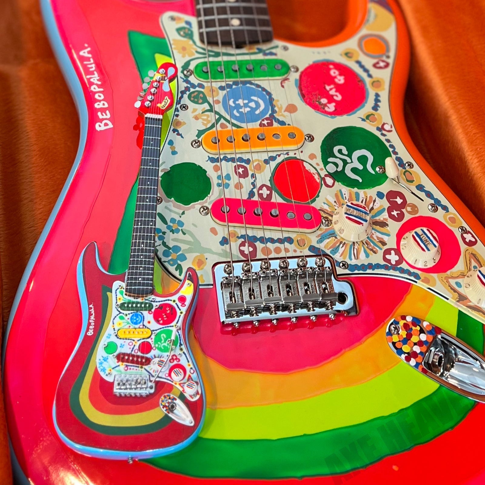 George Harrison Fender Stratocaster Rocky Mini Guitar | relix.shop