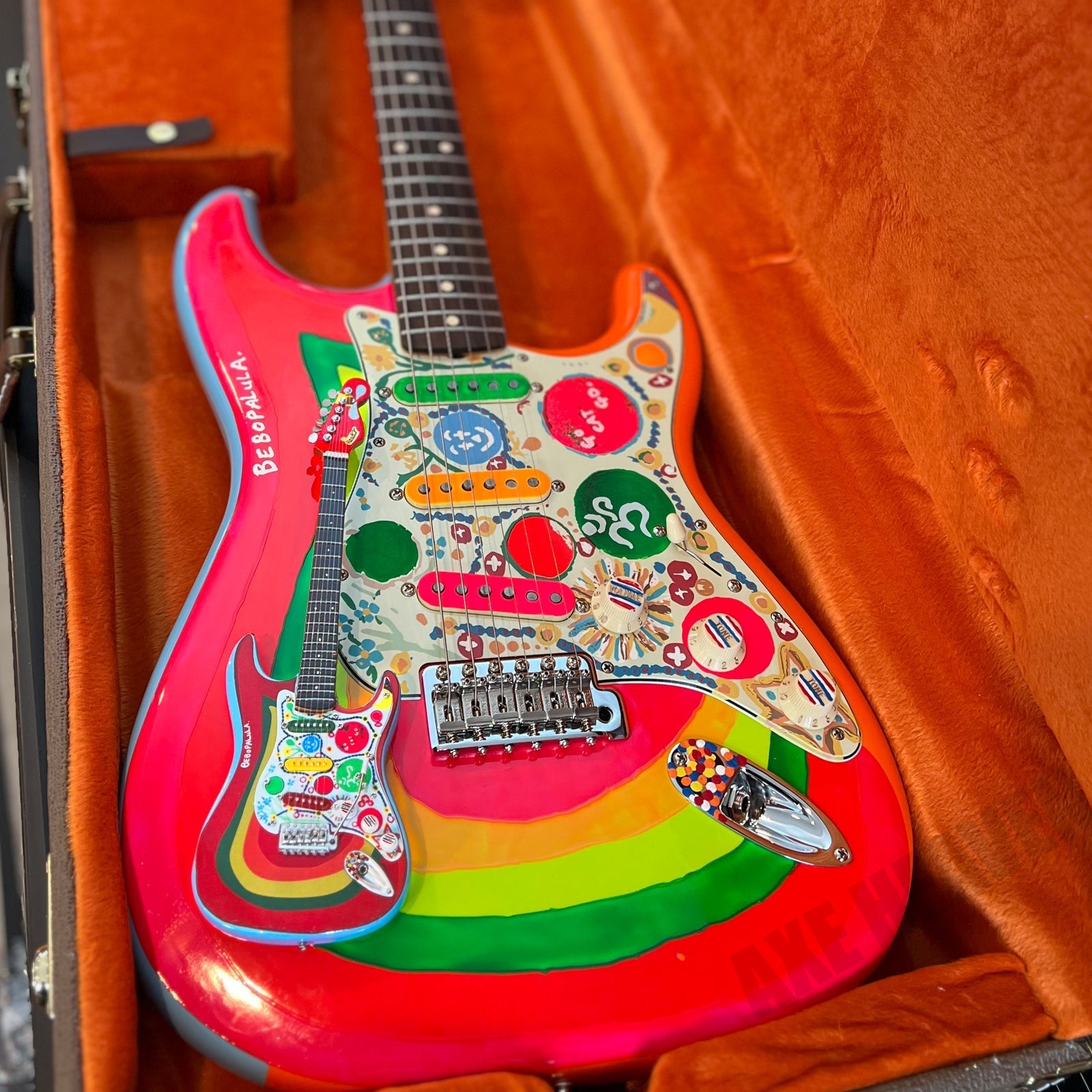 George Harrison Fender Stratocaster Rocky Mini Guitar
