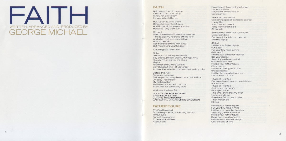 George Michael – Faith (CD)