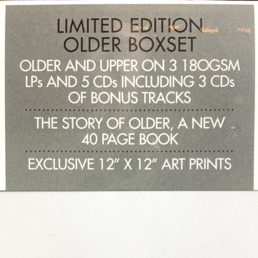 George Michael – Older: Remastered (3-LP Vinyl & 5-CD)