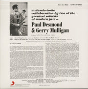 Gerry Mulligan & Paul Desmond – Two Of A Mind (LP Vinyl)