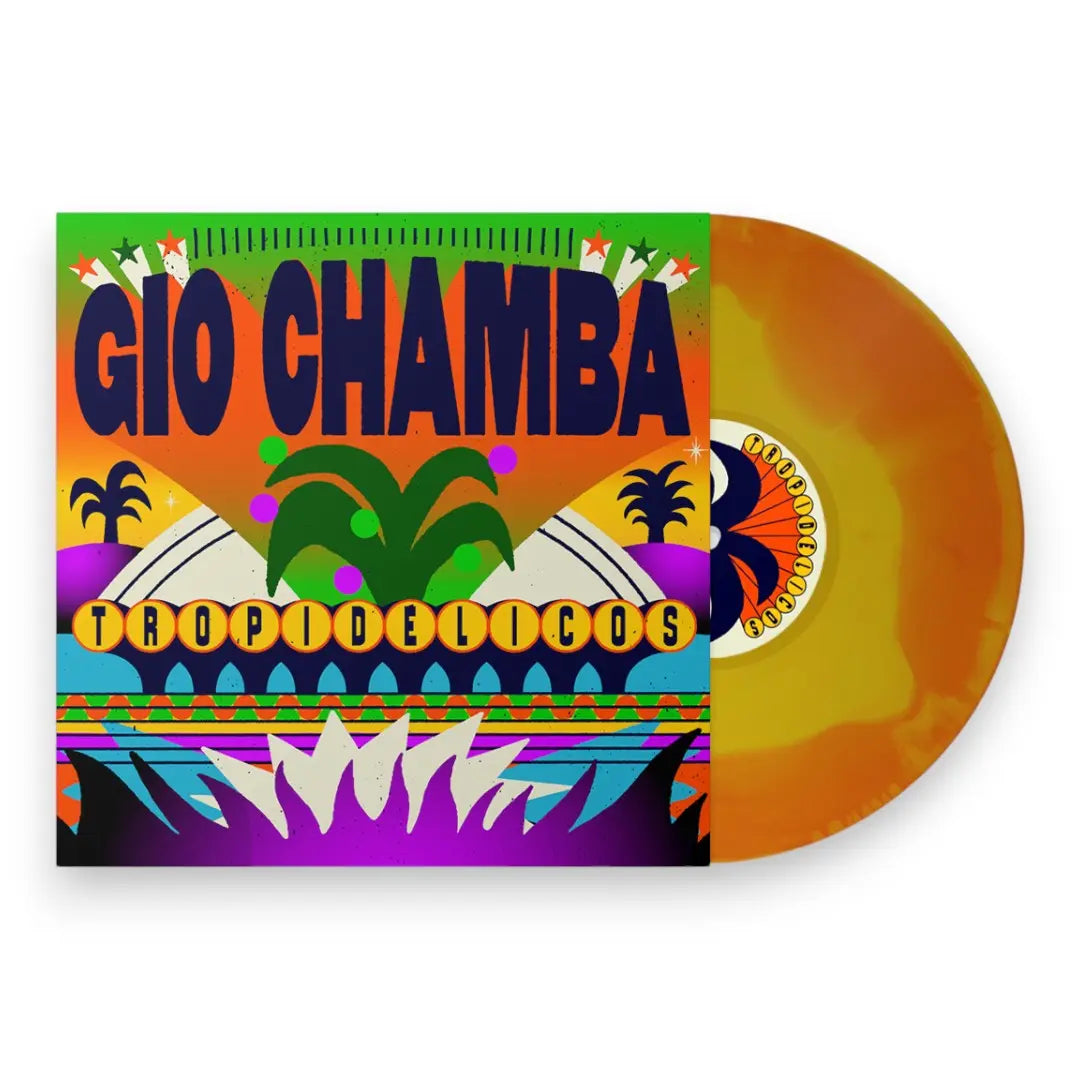 Gio Chamba – Tropidelicos (Mango Swirl LP Vinyl)