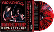 Girlschool – Tokyo Breakdown 1982 (Black / Red Splatter LP Vinyl)