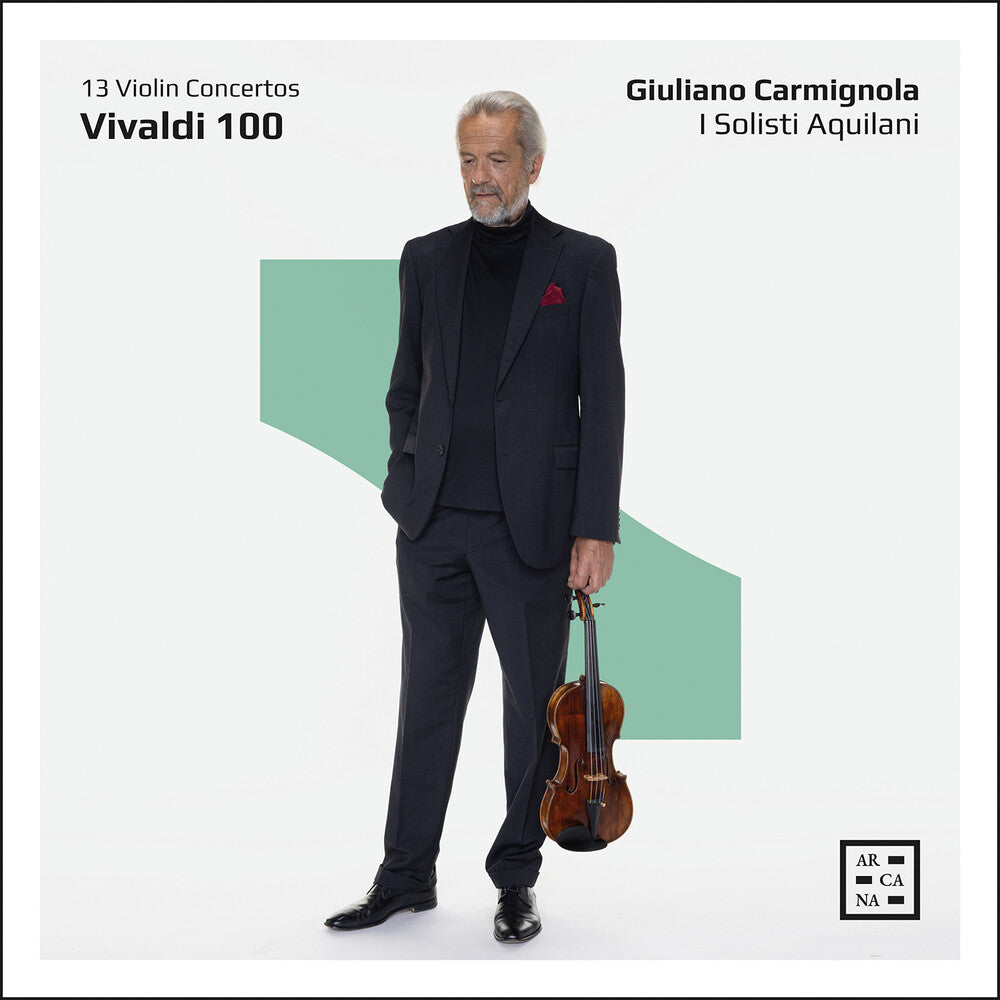 Giuliano Carmignola – Vivaldi 100 - 13 Violin Cons (CD)