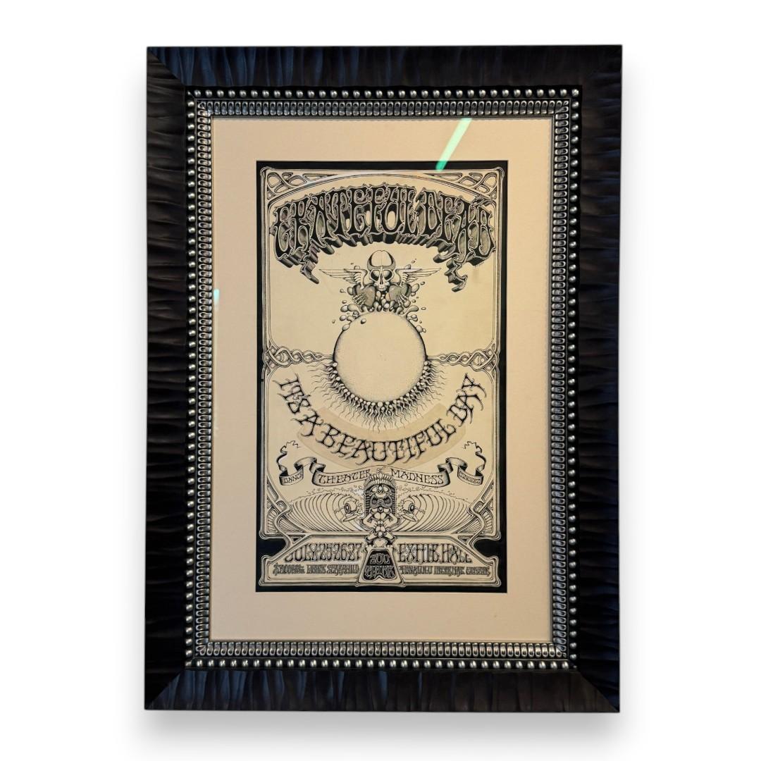 Glass Is Dead: A Grateful Pipe Exhibition Lava Foil Poster