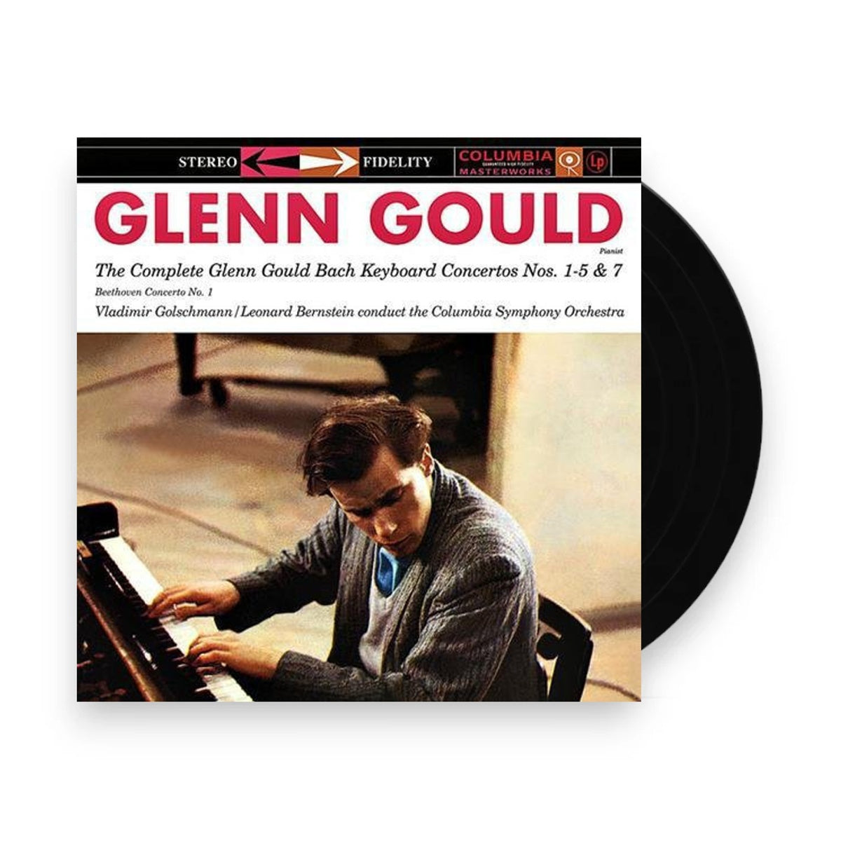 Glenn Gould – The Complete Glenn Gould Bach Keyboard Concertos Nos. 1-5 & 7 (LP Vinyl)