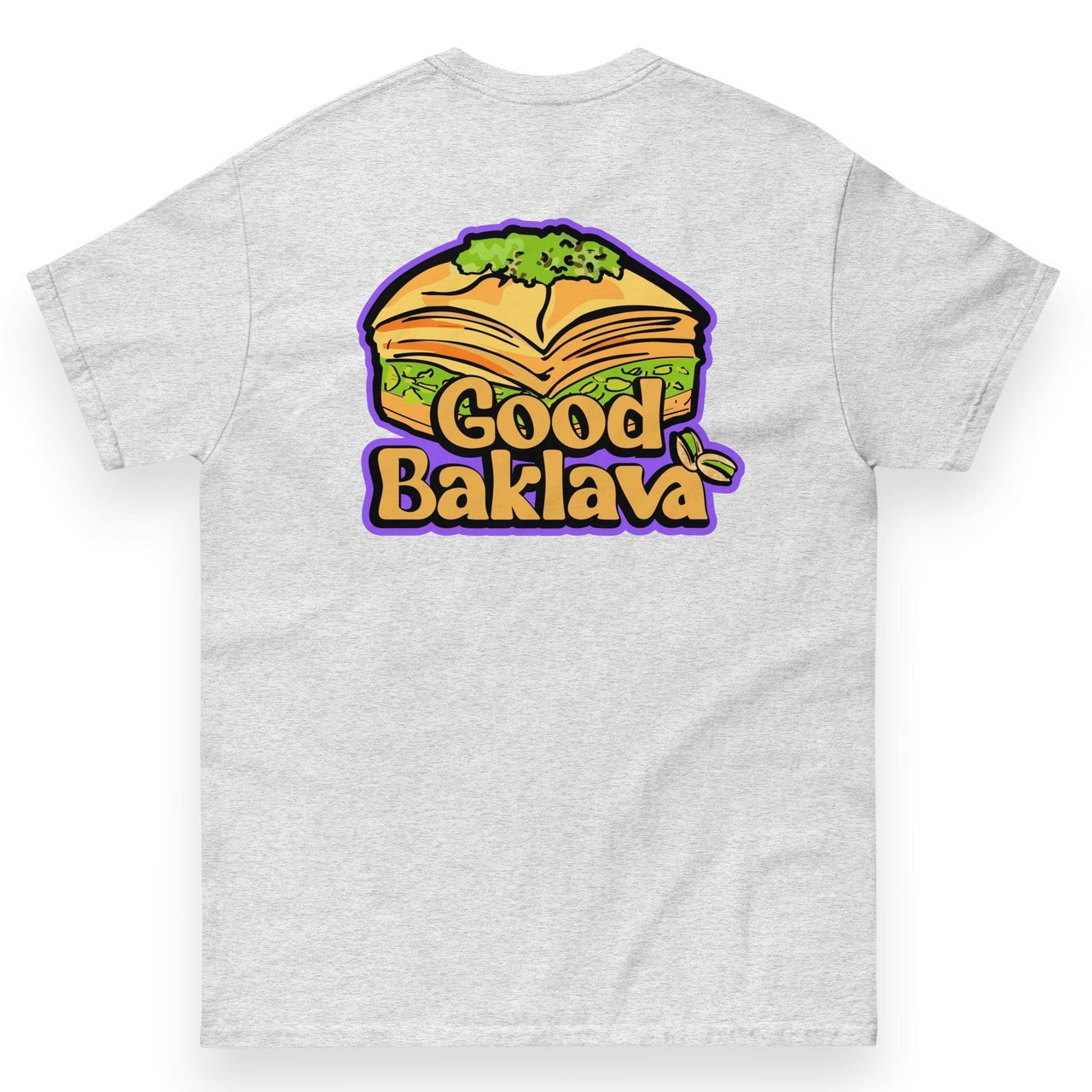Good Baklava No Drugs T-Shirt | Ash