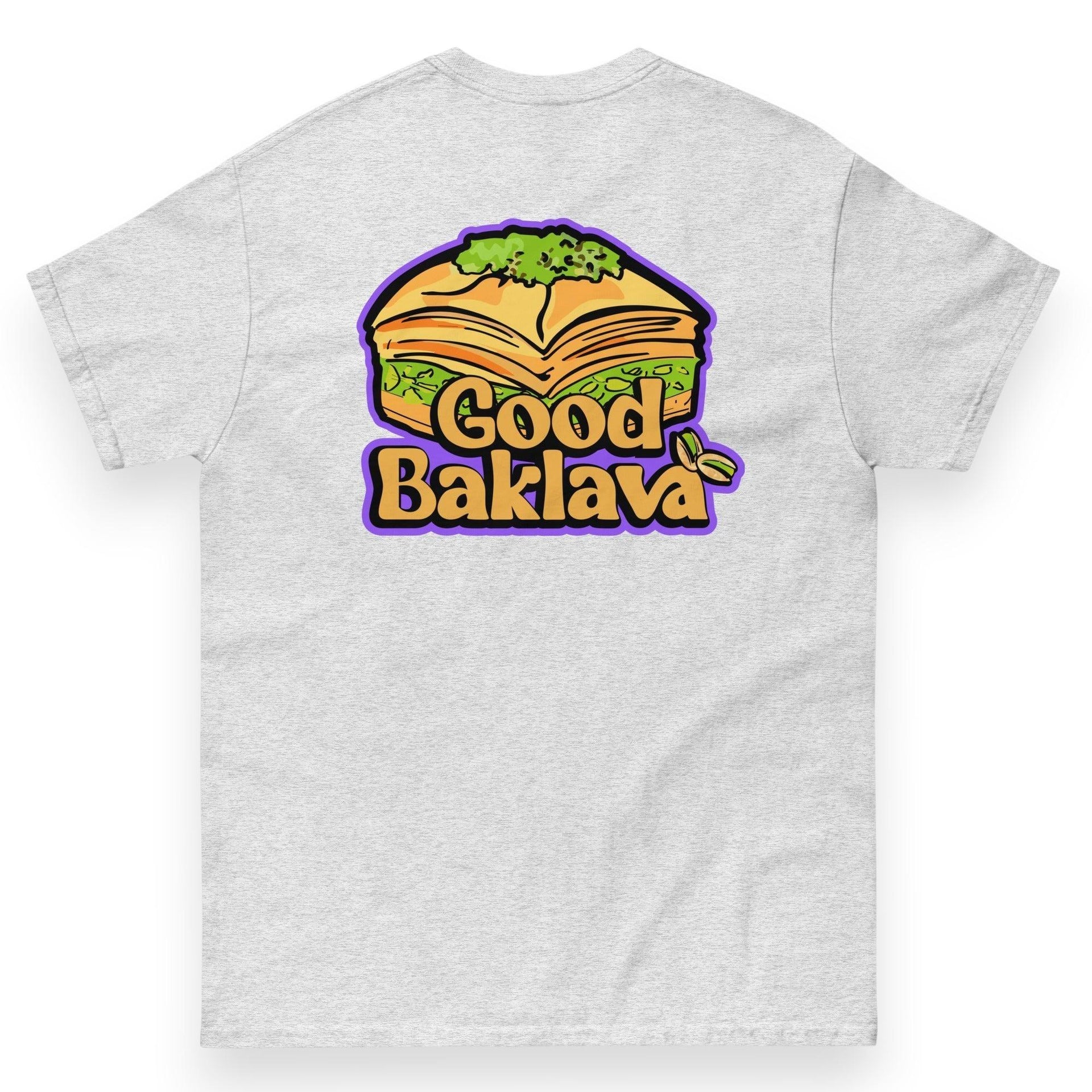 Good Baklava No Drugs T-Shirt | Ash