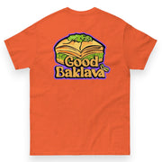 Good Baklava No Drugs T-Shirt | Orange