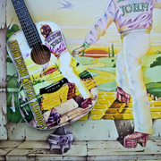 Goodbye Yellow Brick Road Mini Guitar