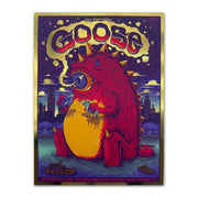 Goose - Chicago, IL 2025 Gold Poster by Mazza