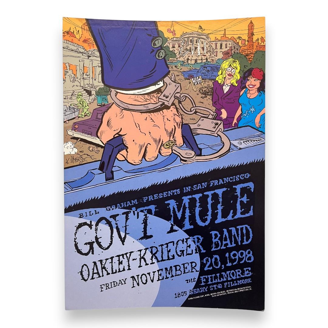 Gov't Mule, Oakley-Krieger Band – The Fillmore, San Francisco (Nov 20, 1998) by Kent Myers