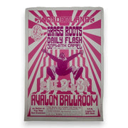 Grass Roots, Daily Flash – The Avalon Ballroom, San Francisco (Jul 1–3, 1966) by Wes Wilson
