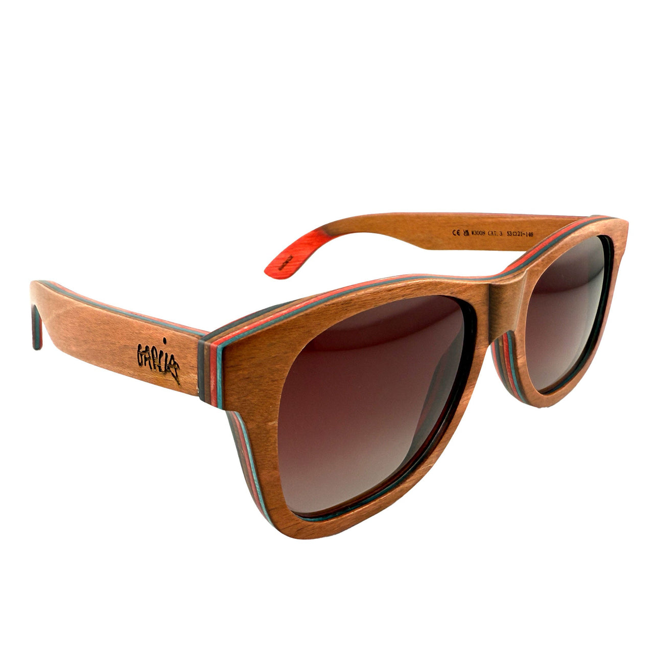 Jerry Garcia Polarized Sunglasses (The Traveler) | Natural / Rose