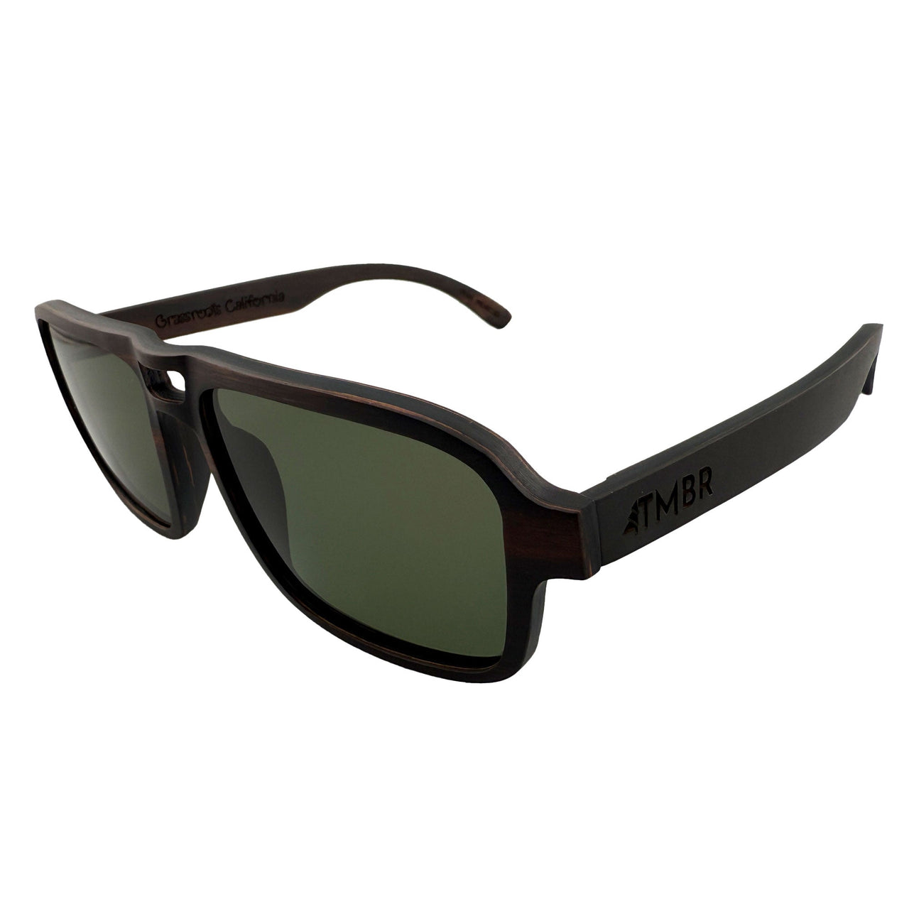 Jerry Garcia Polarized Sunglasses (The Vintage) | Black / Green