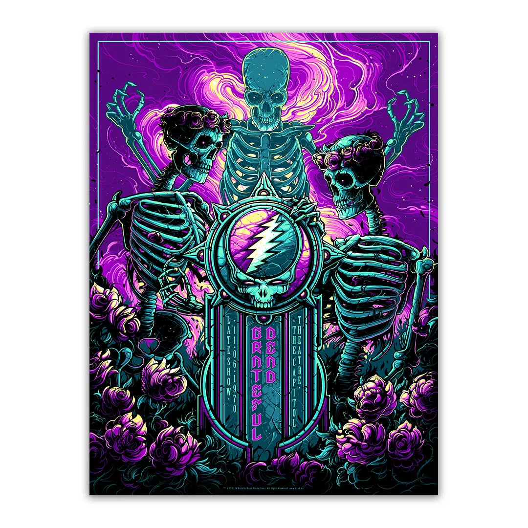Grateful Dead (11/6/1970) by Dan Mumford - 3 Poster Bundle