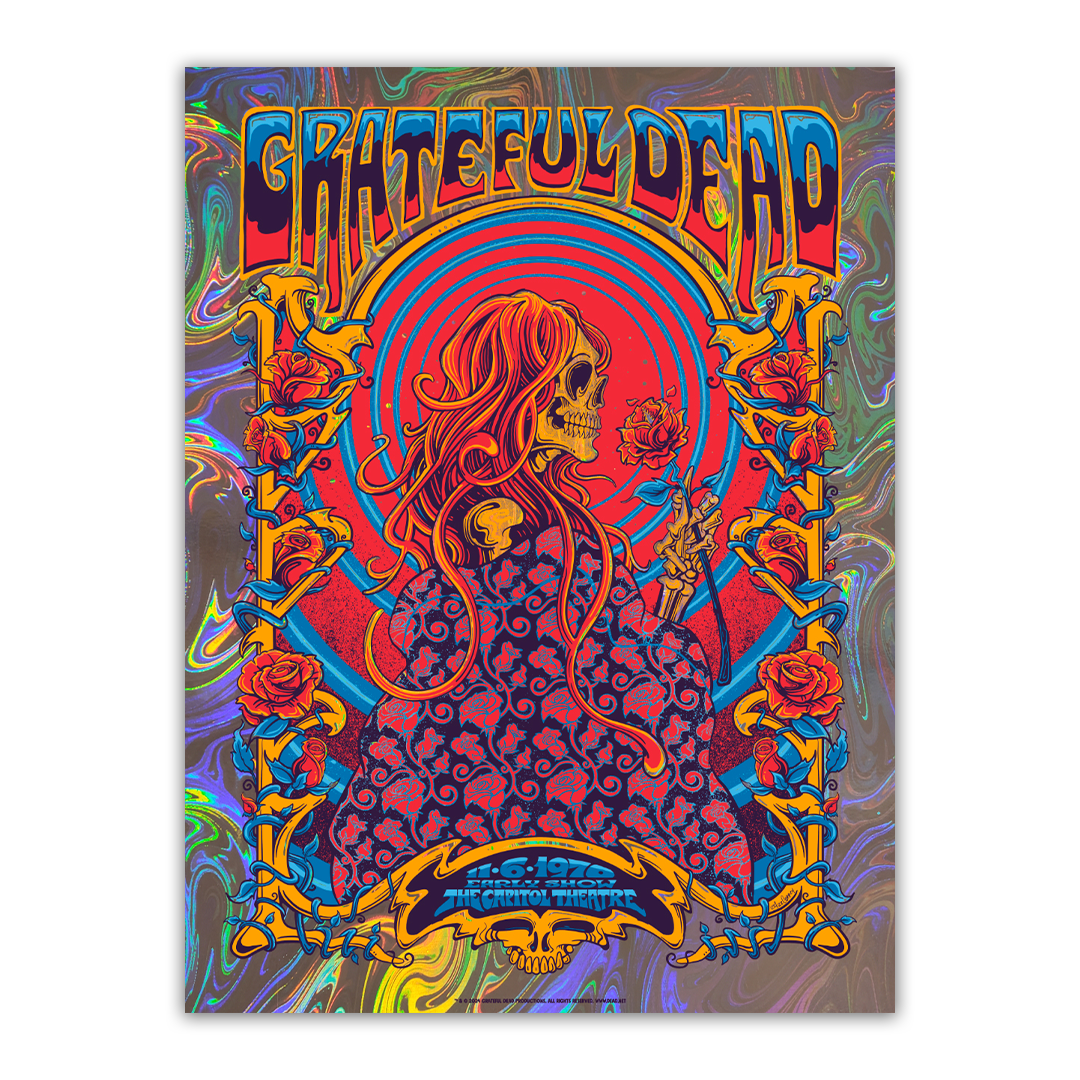 Grateful Dead (11/6/1970) by ZazzCorp - 3 Poster Bundle