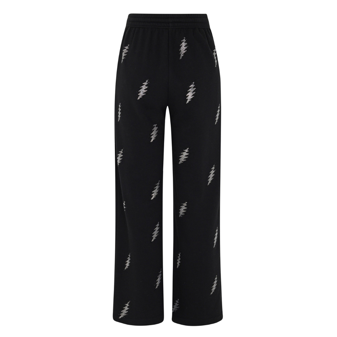 Grateful Dead 13 Pt. Bolt Lounge Pants - Black