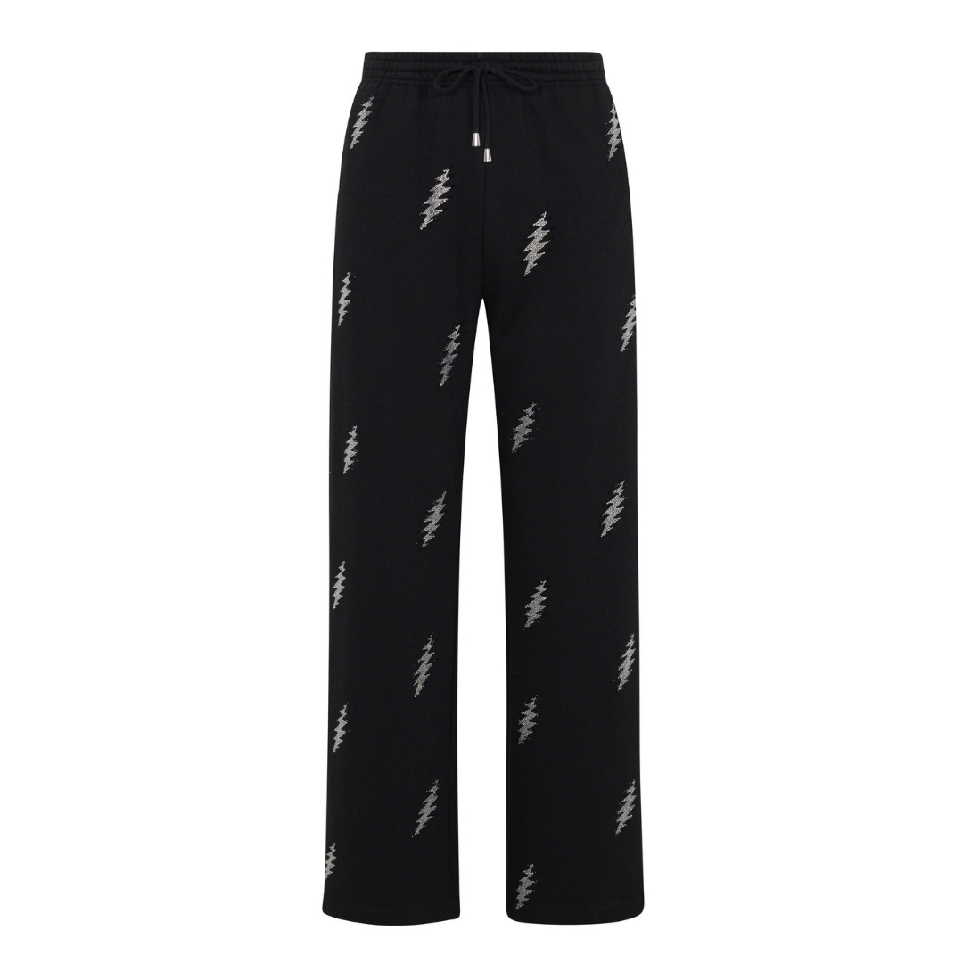 Grateful Dead 13 Pt. Bolt Lounge Pants - Black