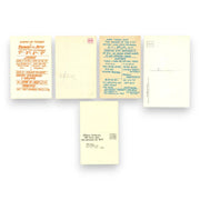 Grateful Dead 1966-1970 Original Handbills (Set of 5)