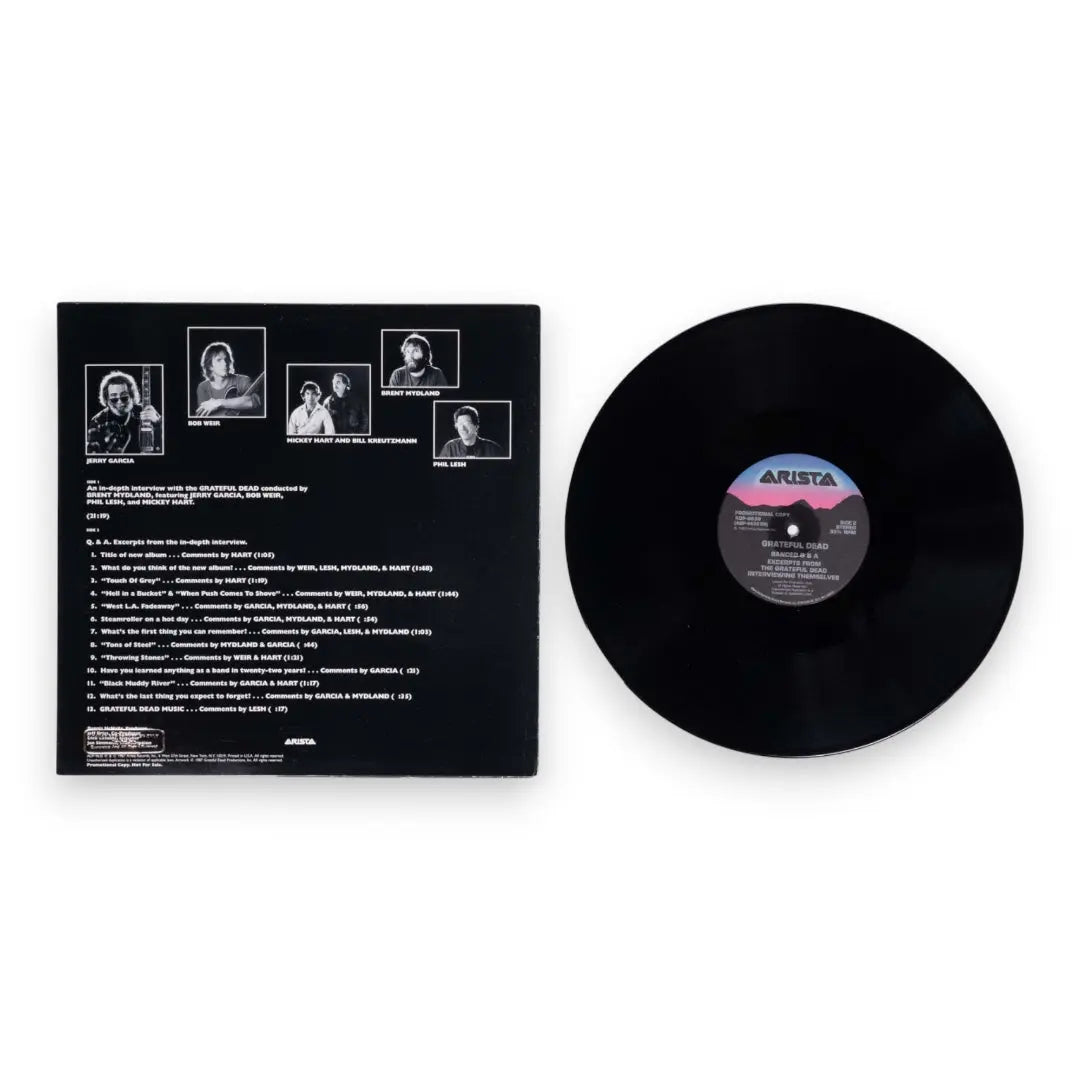 Grateful Dead - 1975-1987 Promotional 12 inch LPs (Set of 6)