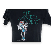 Grateful Dead 1977 Round Reels Movie Skeleton T-Shirt