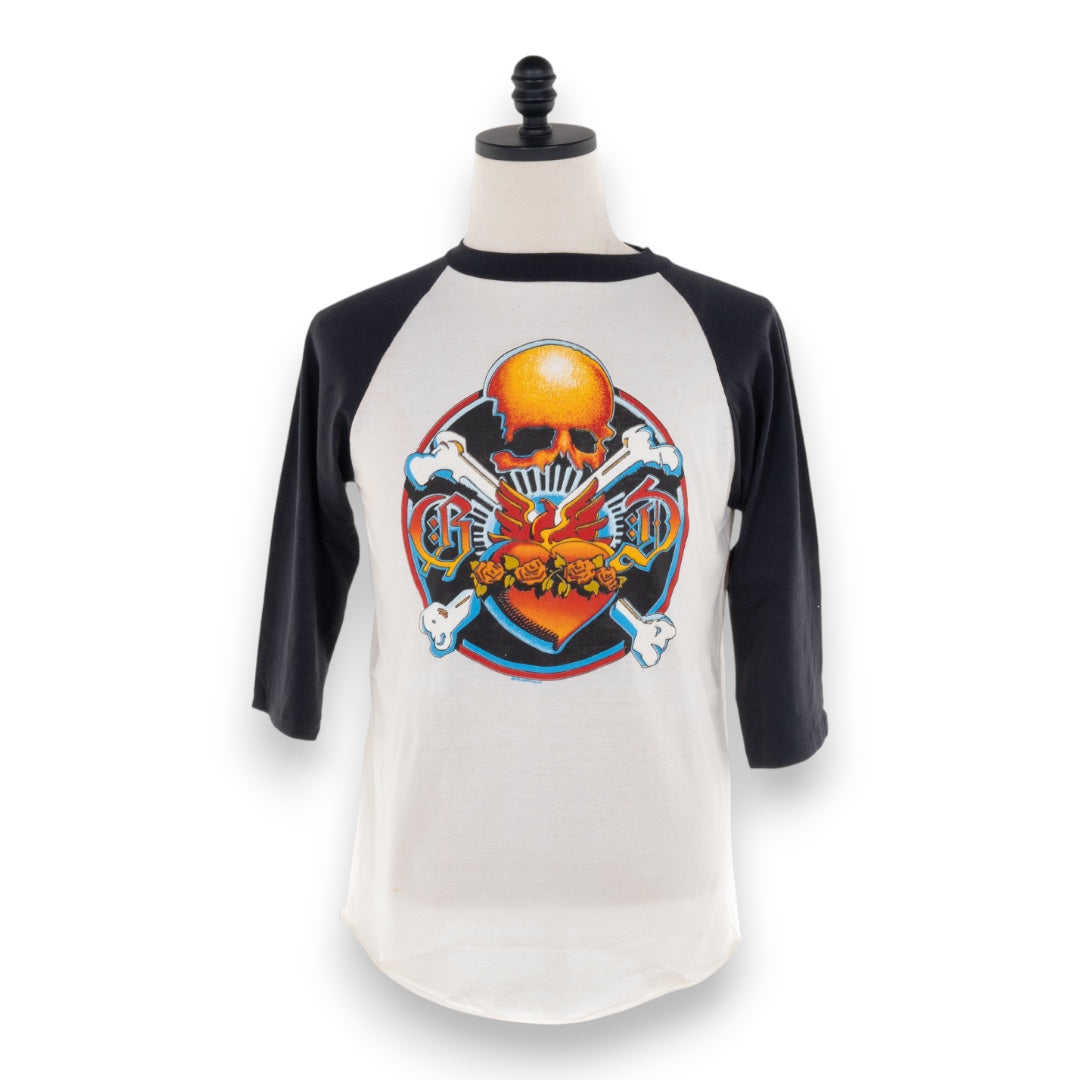 Grateful Dead 1980 Rick Griffin Radio City 15th Year Skull T-Shirt