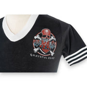 Grateful Dead 1980 Rick Griffin Skull & Crossbones Referee T-Shirt