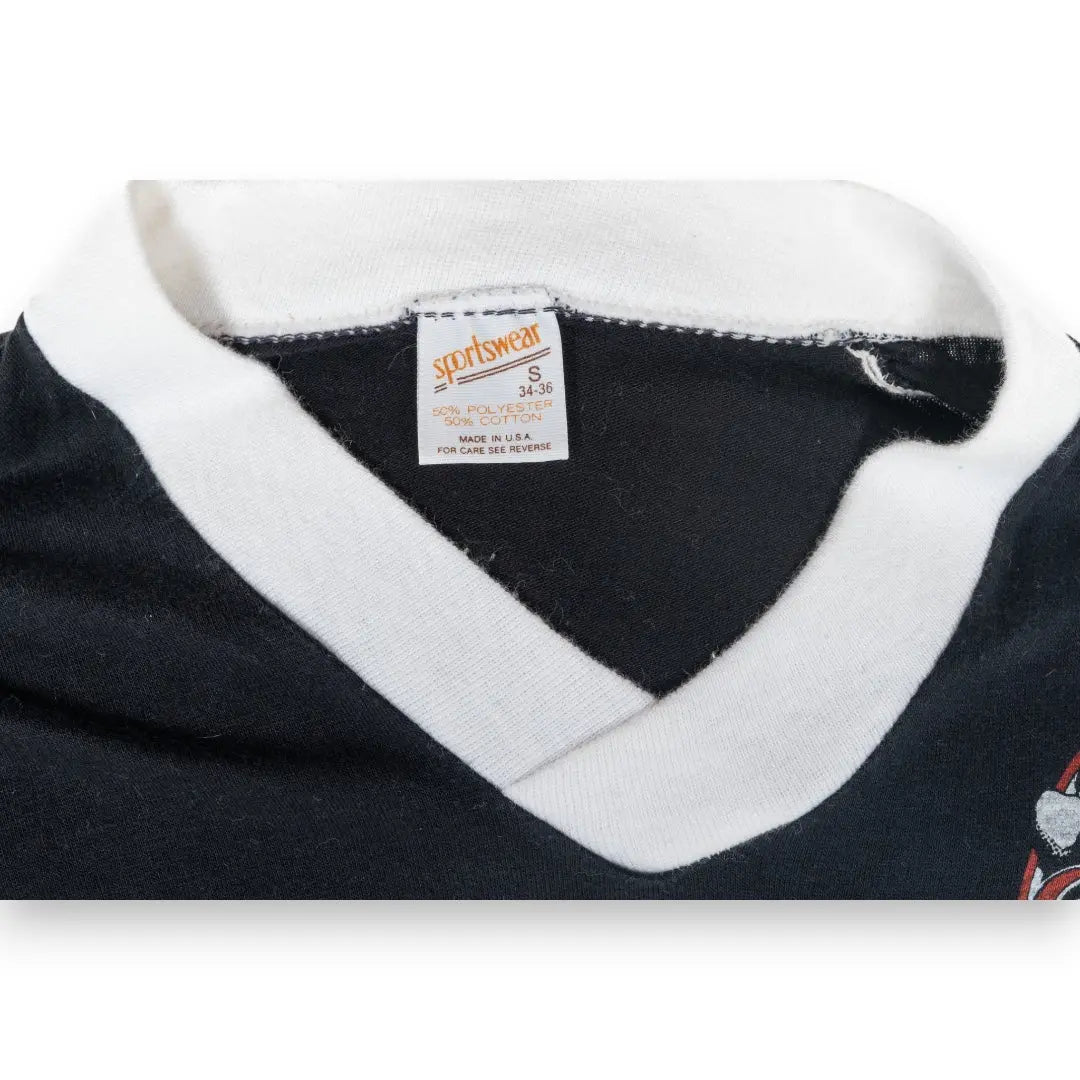 Grateful Dead 1980 Rick Griffin Skull & Crossbones Referee T-Shirt