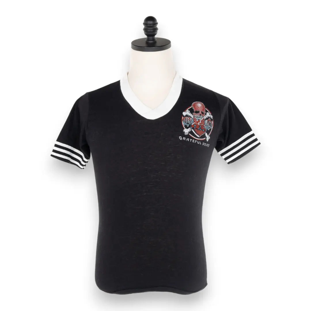 Grateful Dead 1980 Rick Griffin Skull & Crossbones Referee T-Shirt