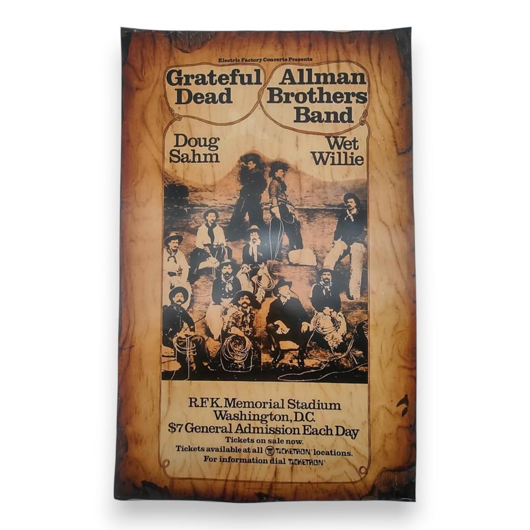 Grateful Dead, Allman Brothers Band – R.F.K. Memorial Stadium, Washington D.C. (Jun 9–10, 1973 – Poor Condition)