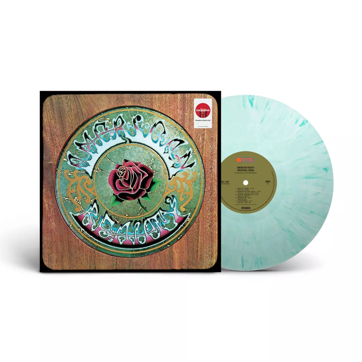 Grateful Dead – American Beauty (Limeade Green LP Vinyl) - Front
