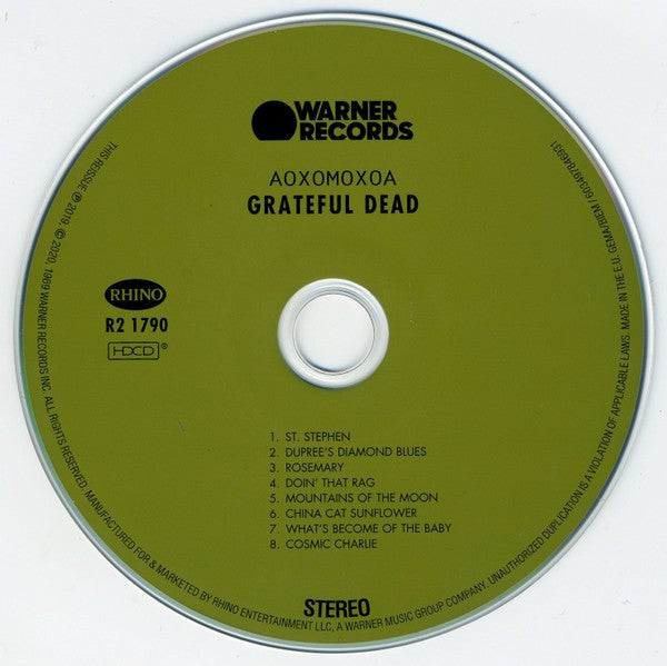 Grateful Dead – Aoxomoxoa (CD) - Detail