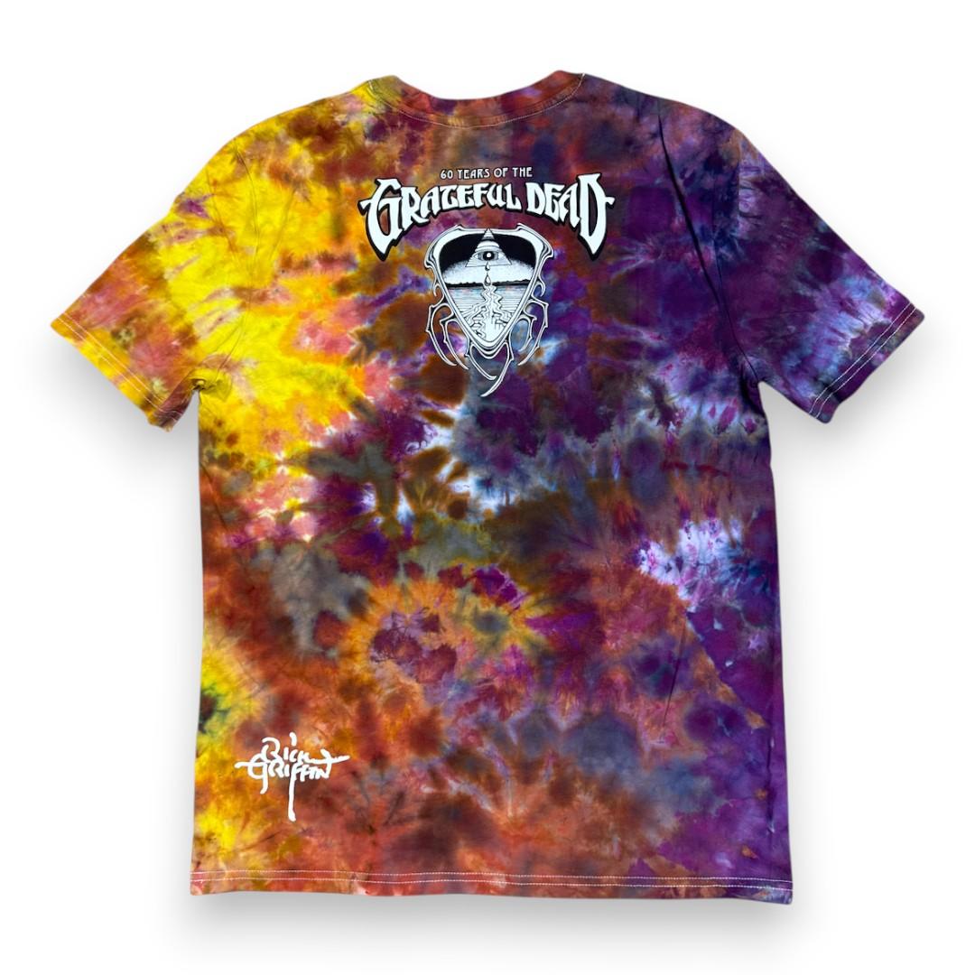 Grateful Dead Aoxomoxoa Tie Dye T-Shirt by Rick Griffin - Back