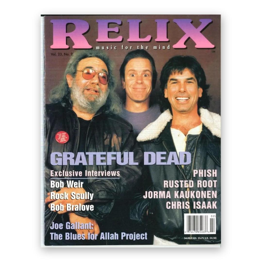Grateful Dead - April 1996 Relix Issue